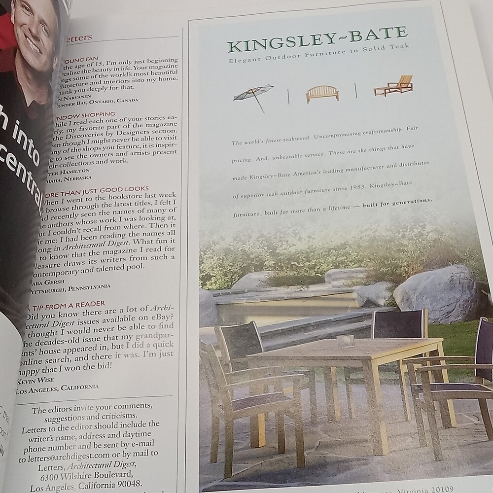 Architectural Digest HOLLYWOOD Issue March 2006 Magazine Hepburn Newman Mitchum - Picture 12 of 12